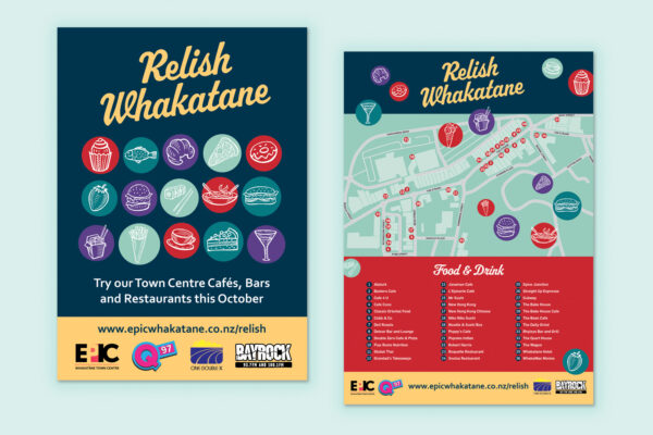 poster and event map