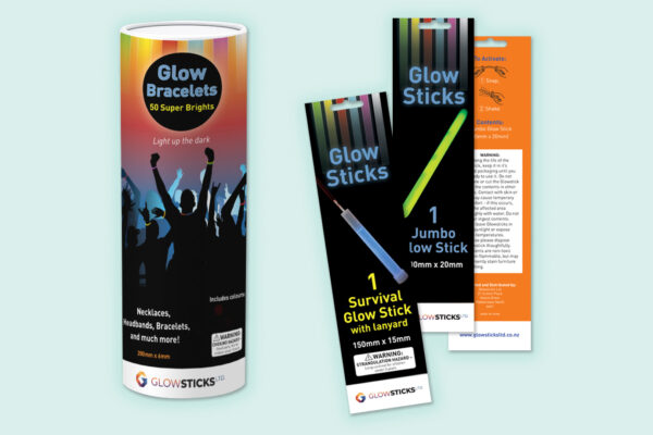 Packaging for Glow Sticks